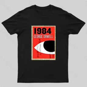 1984 Book Cover by George Orwell Geek T-Shirt