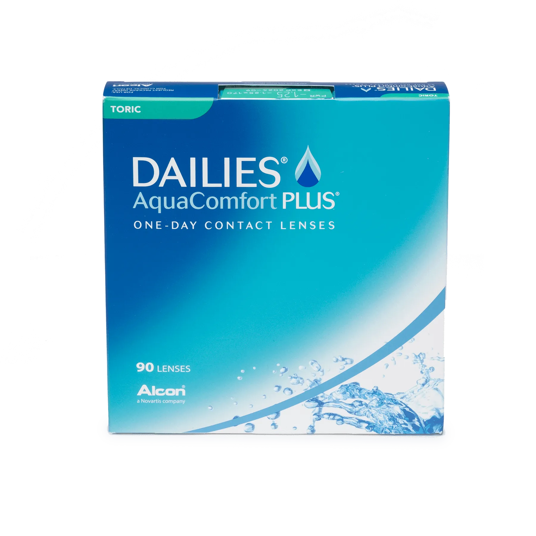 Alcon DAILIES AquaComfort Plus One-Day Contact Lenses - 90 Pack