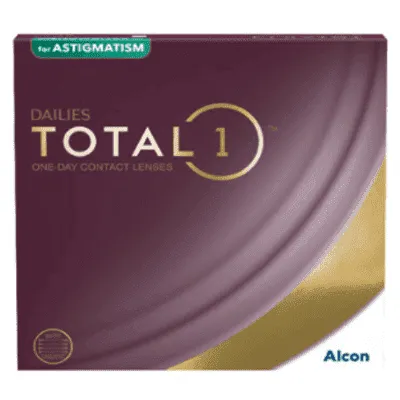 Alcon DAILIES TOTAL1 for Astigmatism One-Day - 90 Pack Contact Lenses