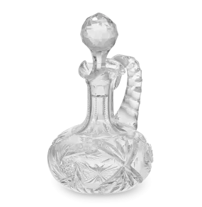 American Brilliant Period Cut Glass Cruet Bottle