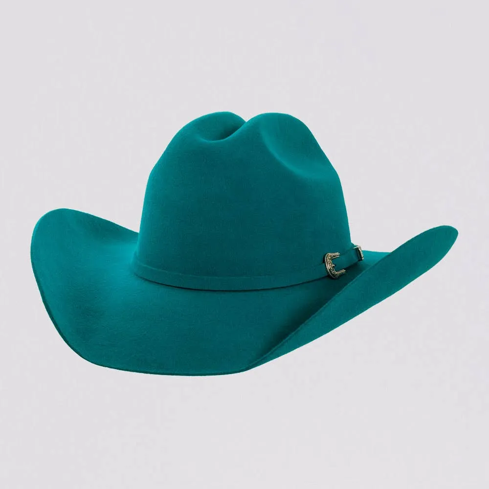 American Hat Makers 710087 Beau Cattleman Cowboy Hat in Teal