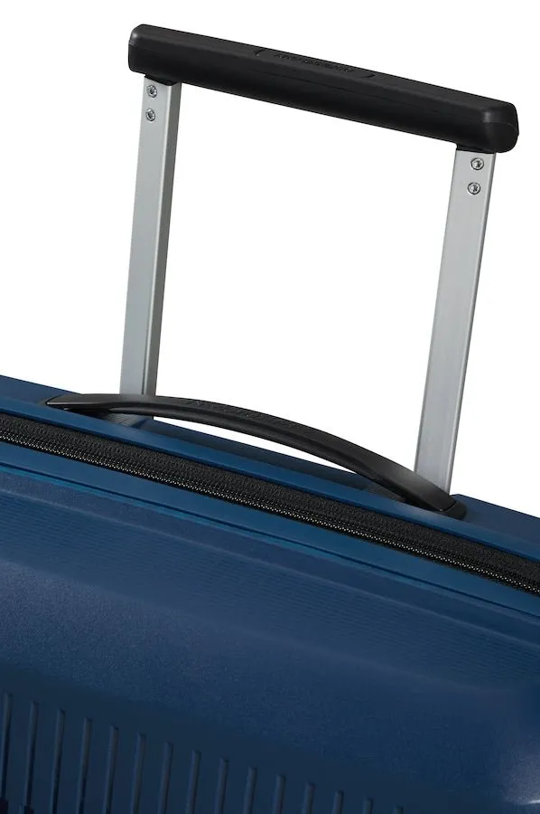 American Tourister Aerostep Expandable 55cm Cabin Spinner | Navy