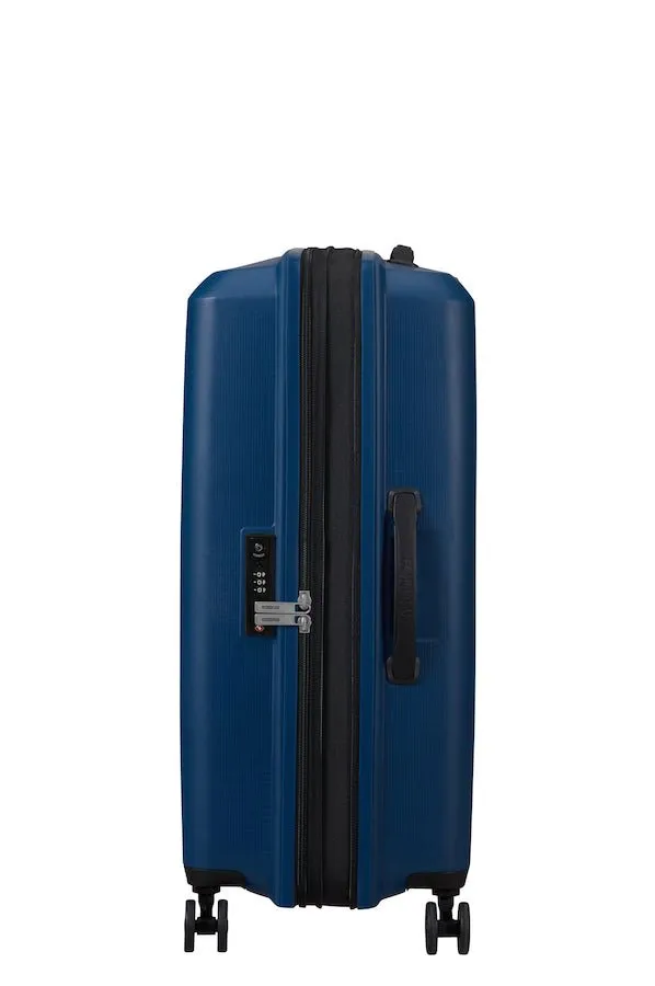 American Tourister Aerostep Expandable 67cm Medium Spinner | Navy