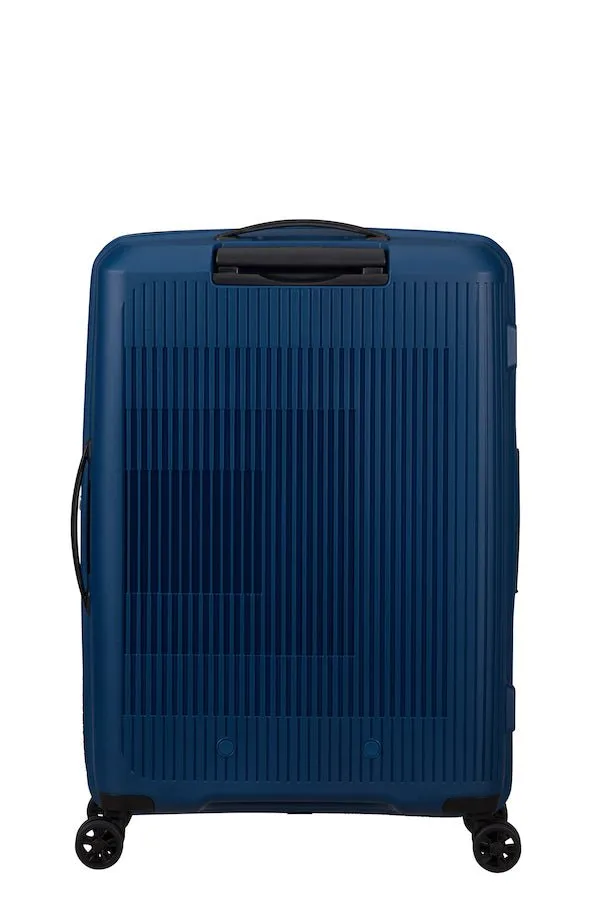 American Tourister Aerostep Expandable 67cm Medium Spinner | Navy