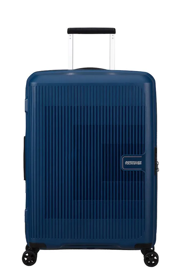 American Tourister Aerostep Expandable 67cm Medium Spinner | Navy