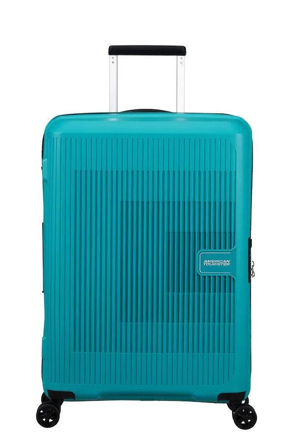 American Tourister Aerostep Expandable 67cm Medium Spinner | Turquoise Tonic