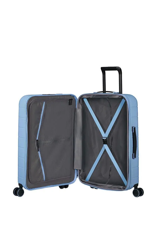 American Tourister Novastream 67cm Expandable Medium Spinner | Pastel Blue