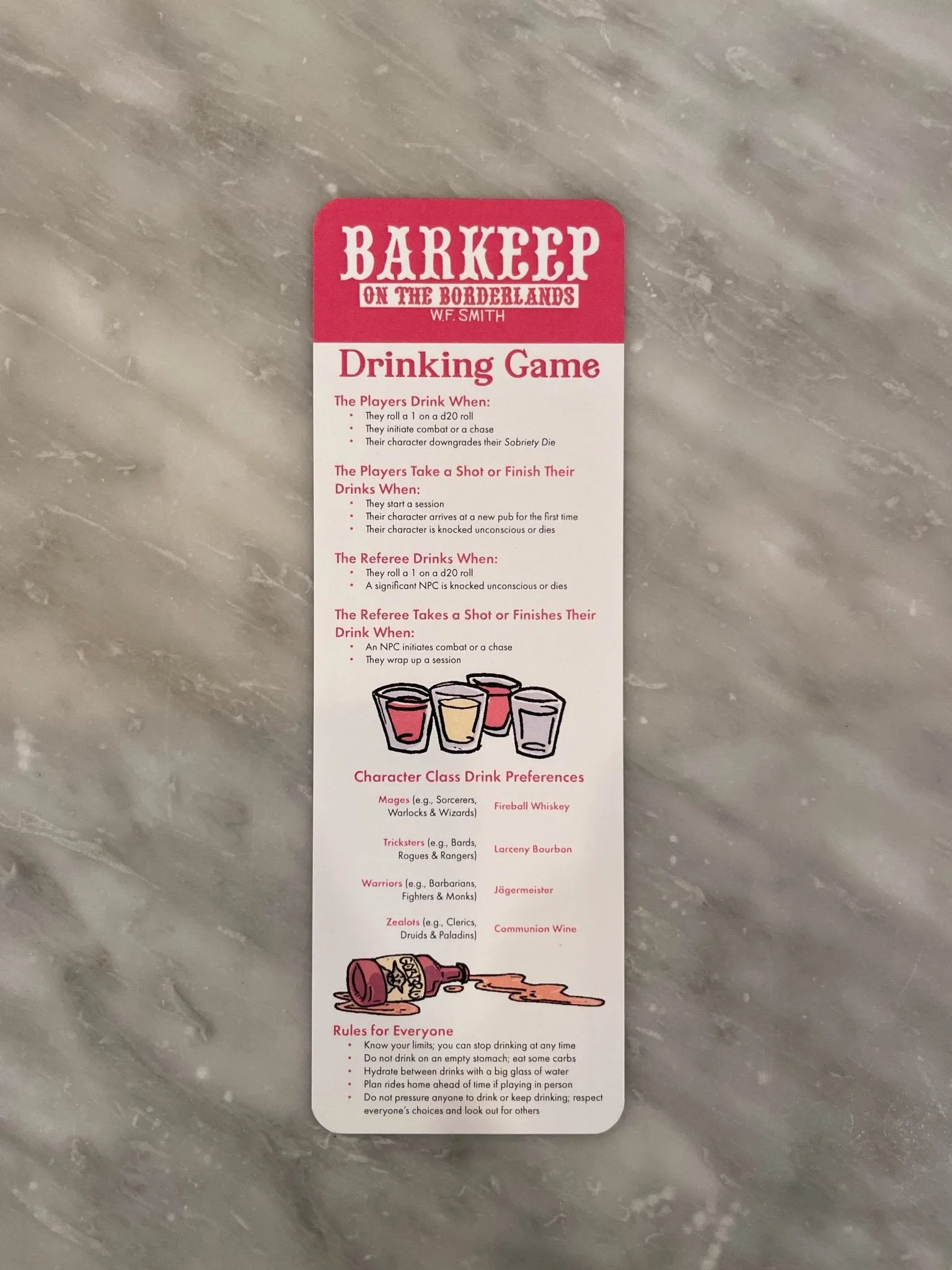 Barkeep on the Borderlands   PDF