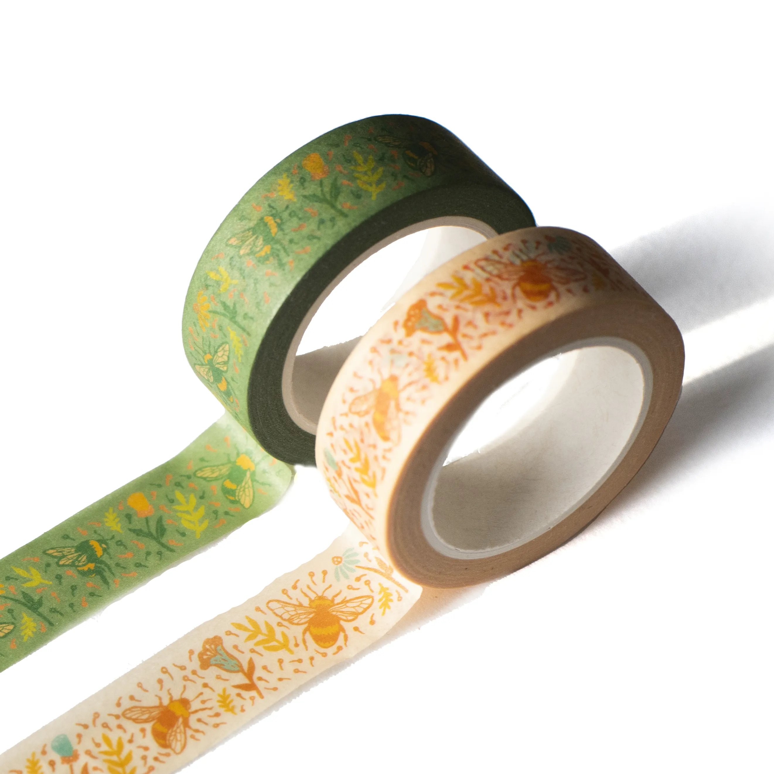 Bees   Flowers Washi Tape Roll