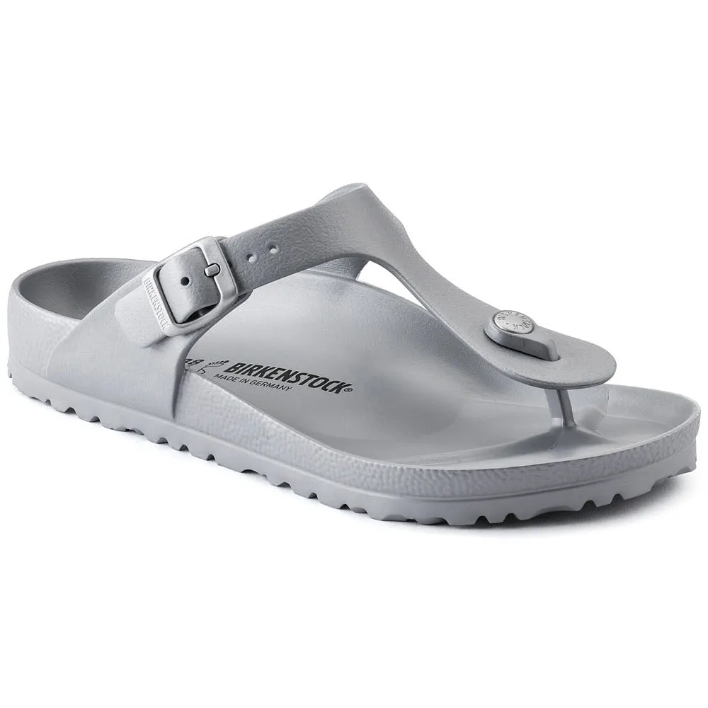 BIRKENSTOCK GIZEH EVA METALLIC SILVER - WOMENS