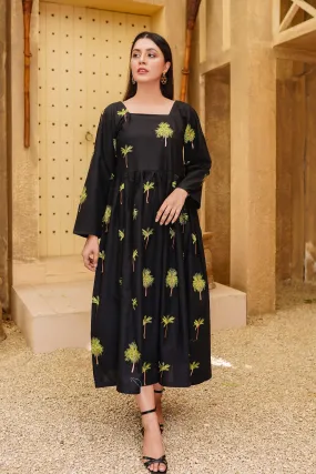 Black Arabic Frock