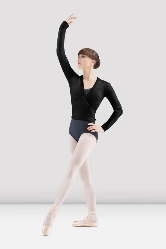 BLOCH Z0910 DARLENE CROSS OVER CARDIGAN