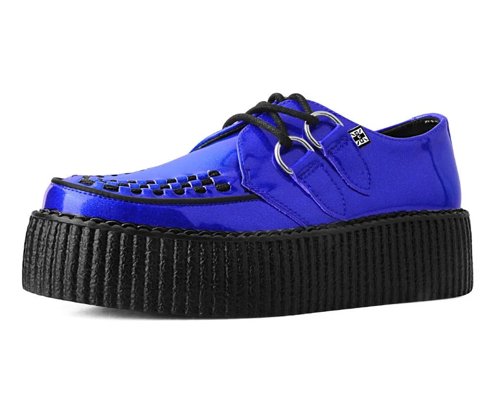 Blue Metallic Sparkle Viva Mondo Creeper