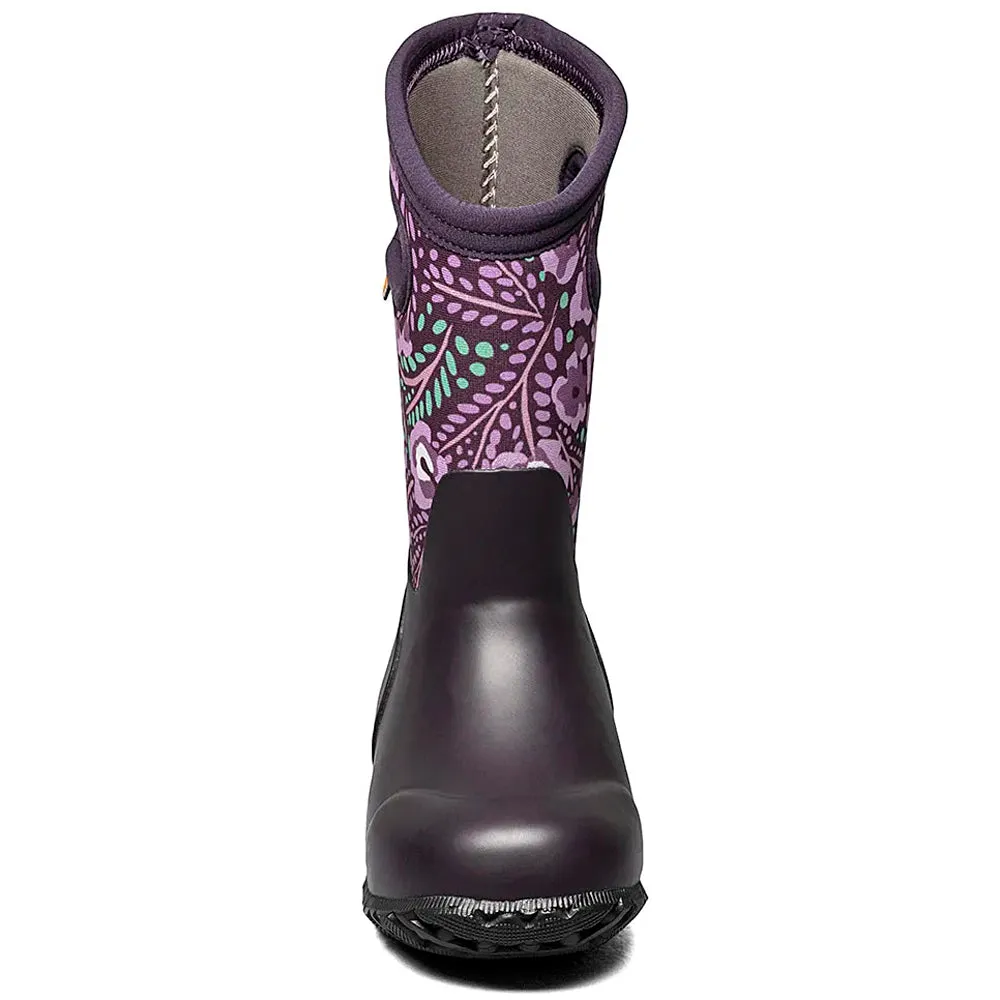 BOGS YORK SUPER FLOWER PURPLE MULTI - KIDS