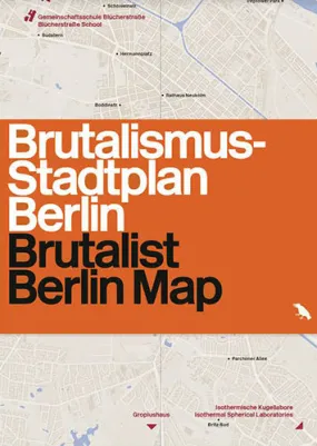 Brutalist Berlin Map