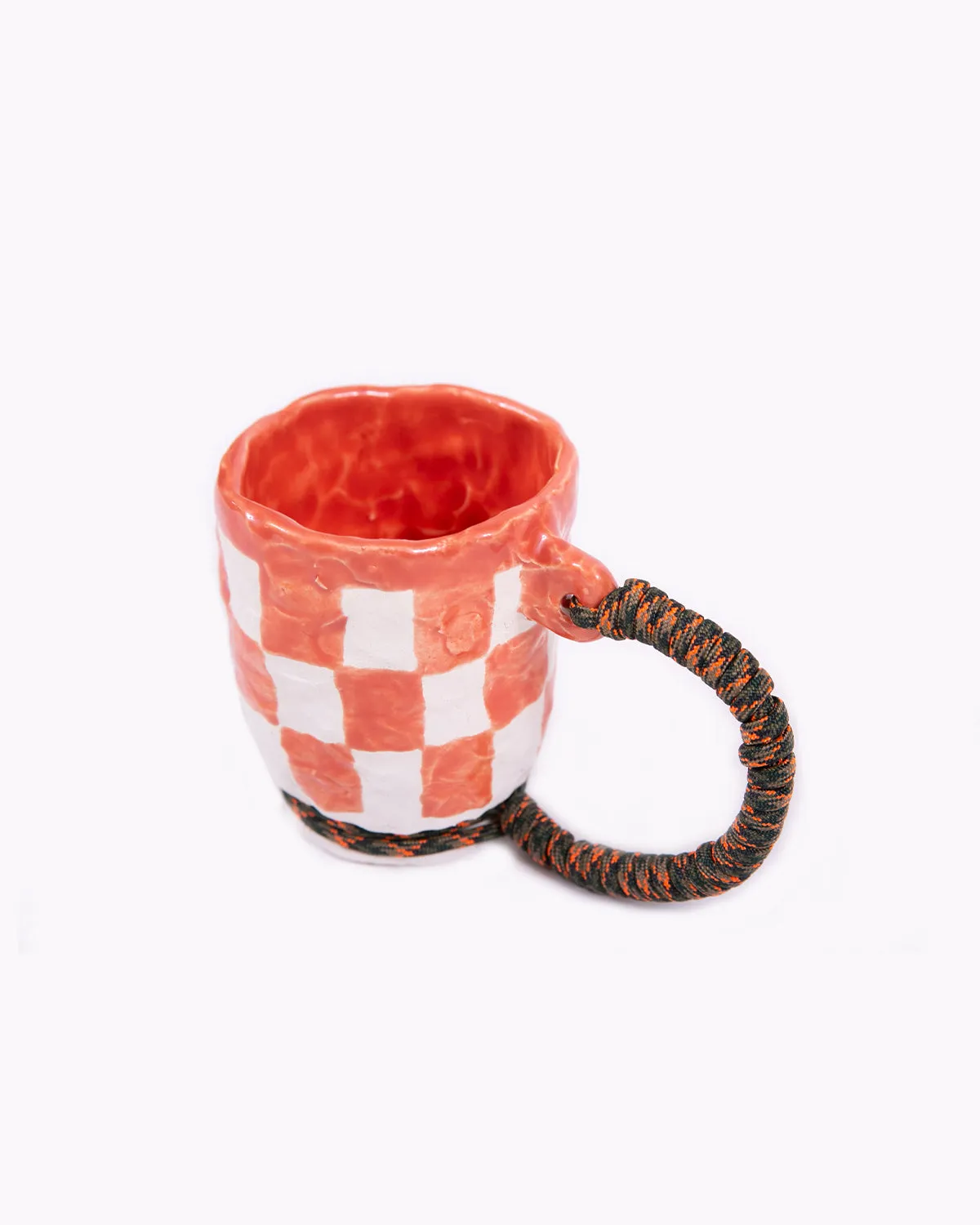 Ceramic Camping Mug - Salmon Check