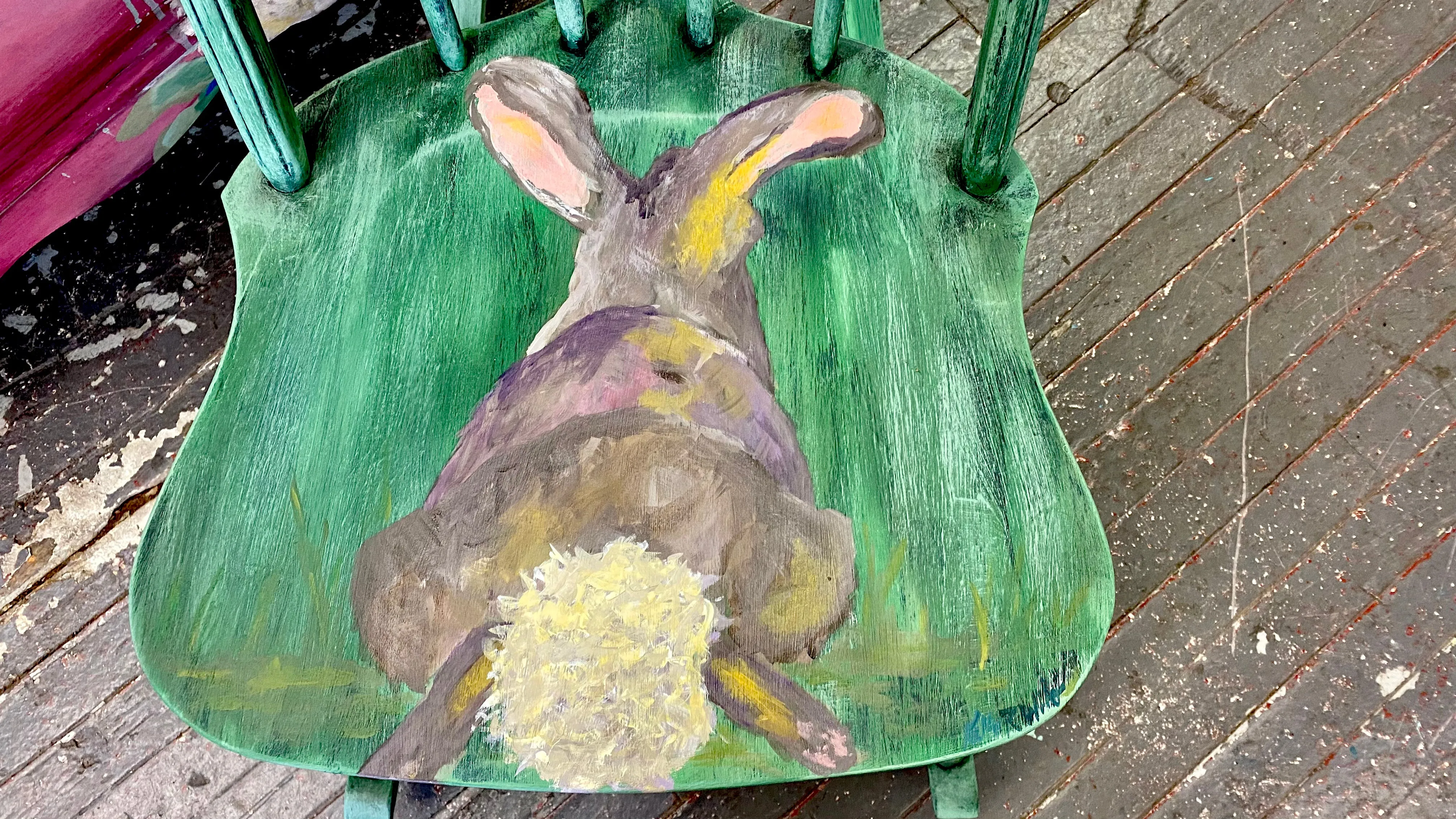 Children’s chair “bunny bottom”