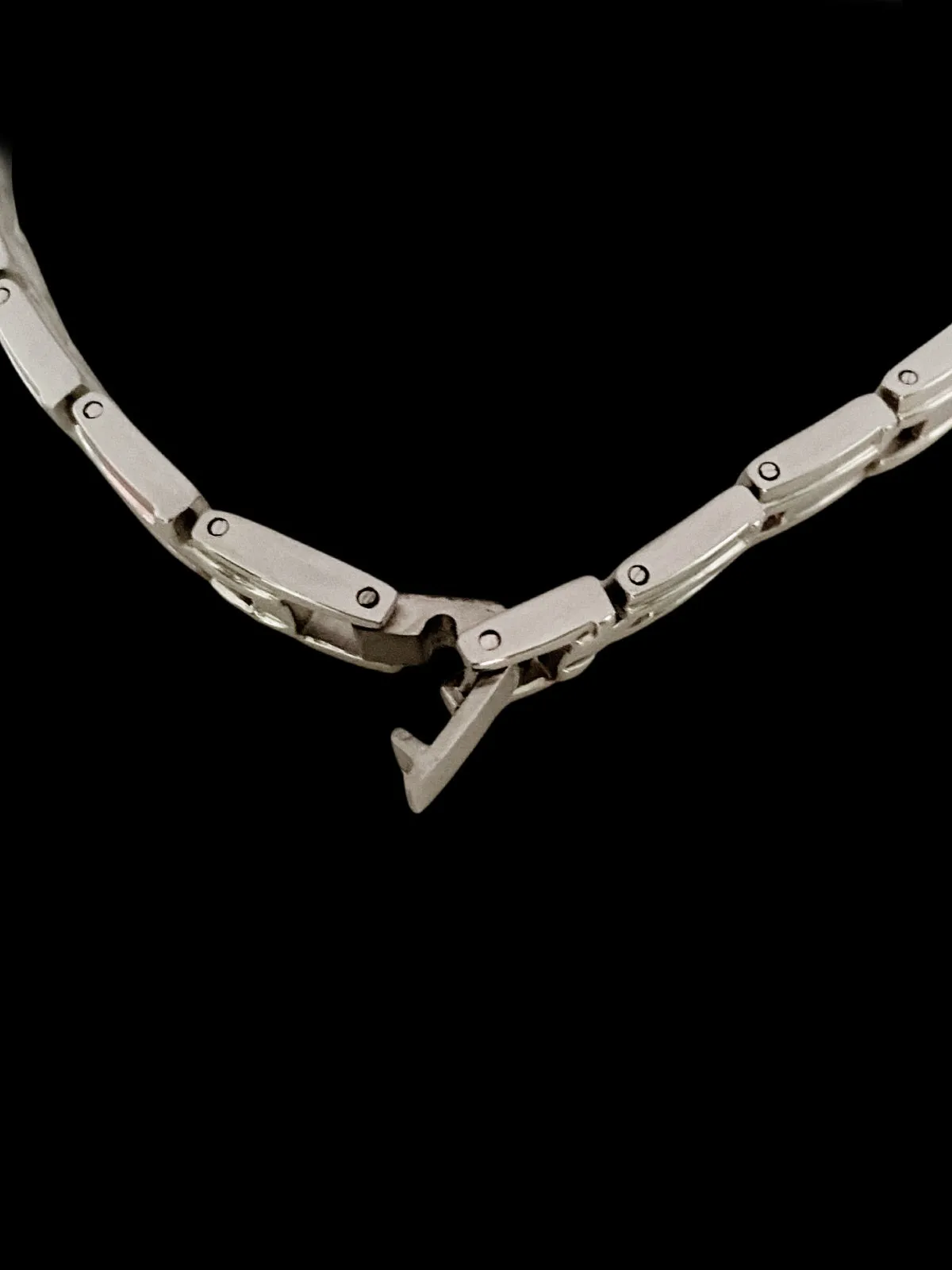 Classic Linked Steel Bracelet