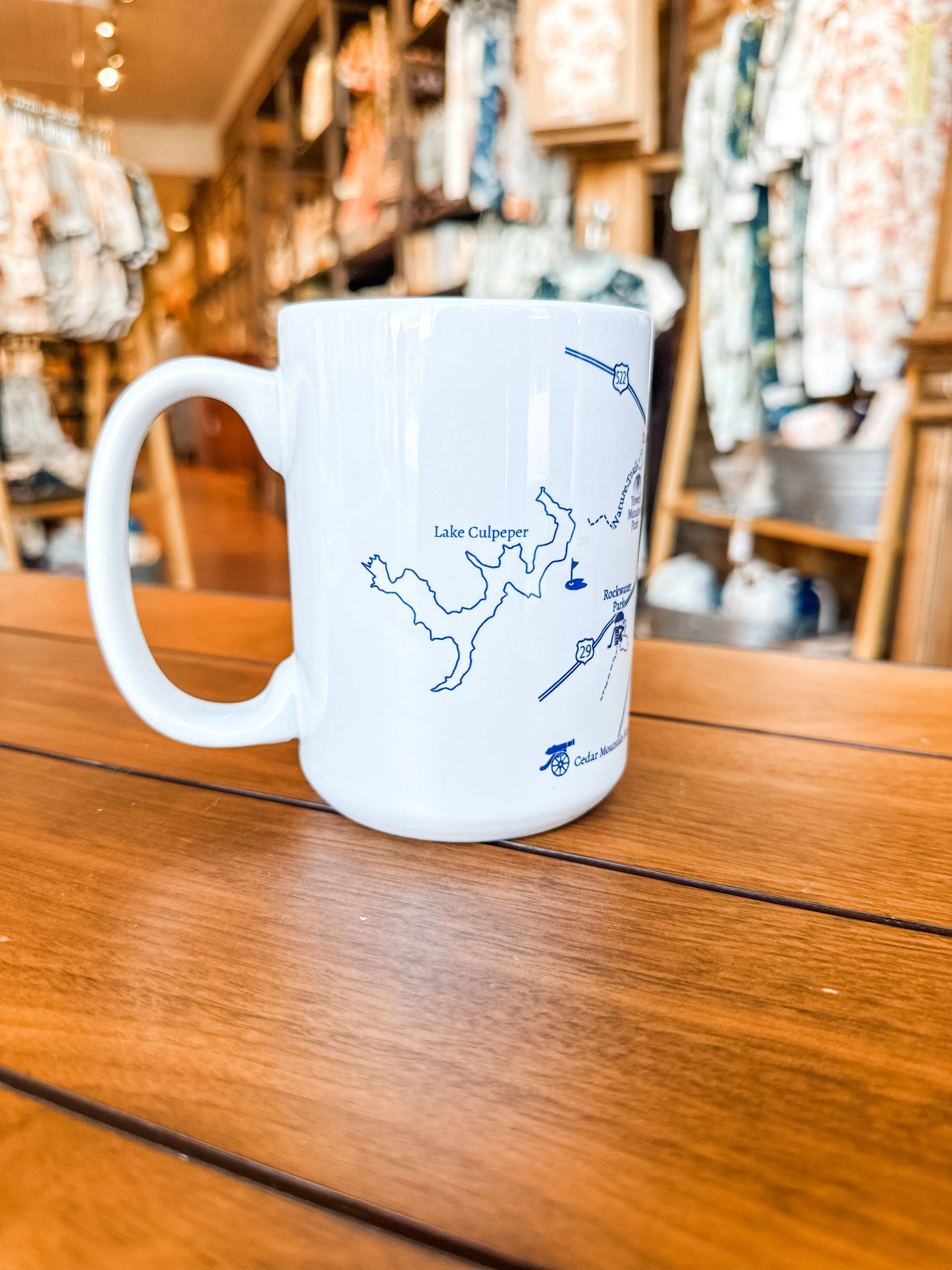 Culpeper Map Mug