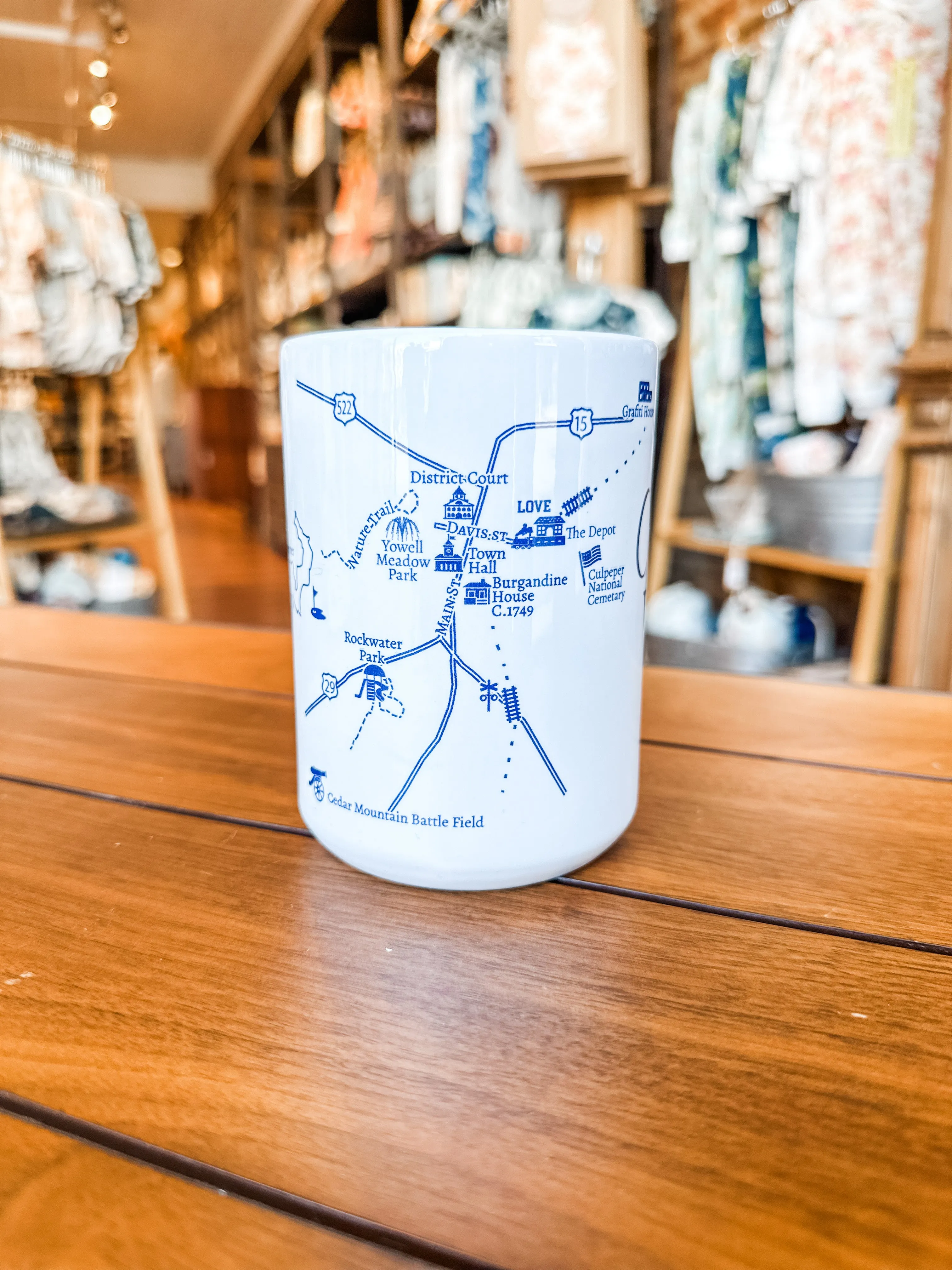 Culpeper Map Mug