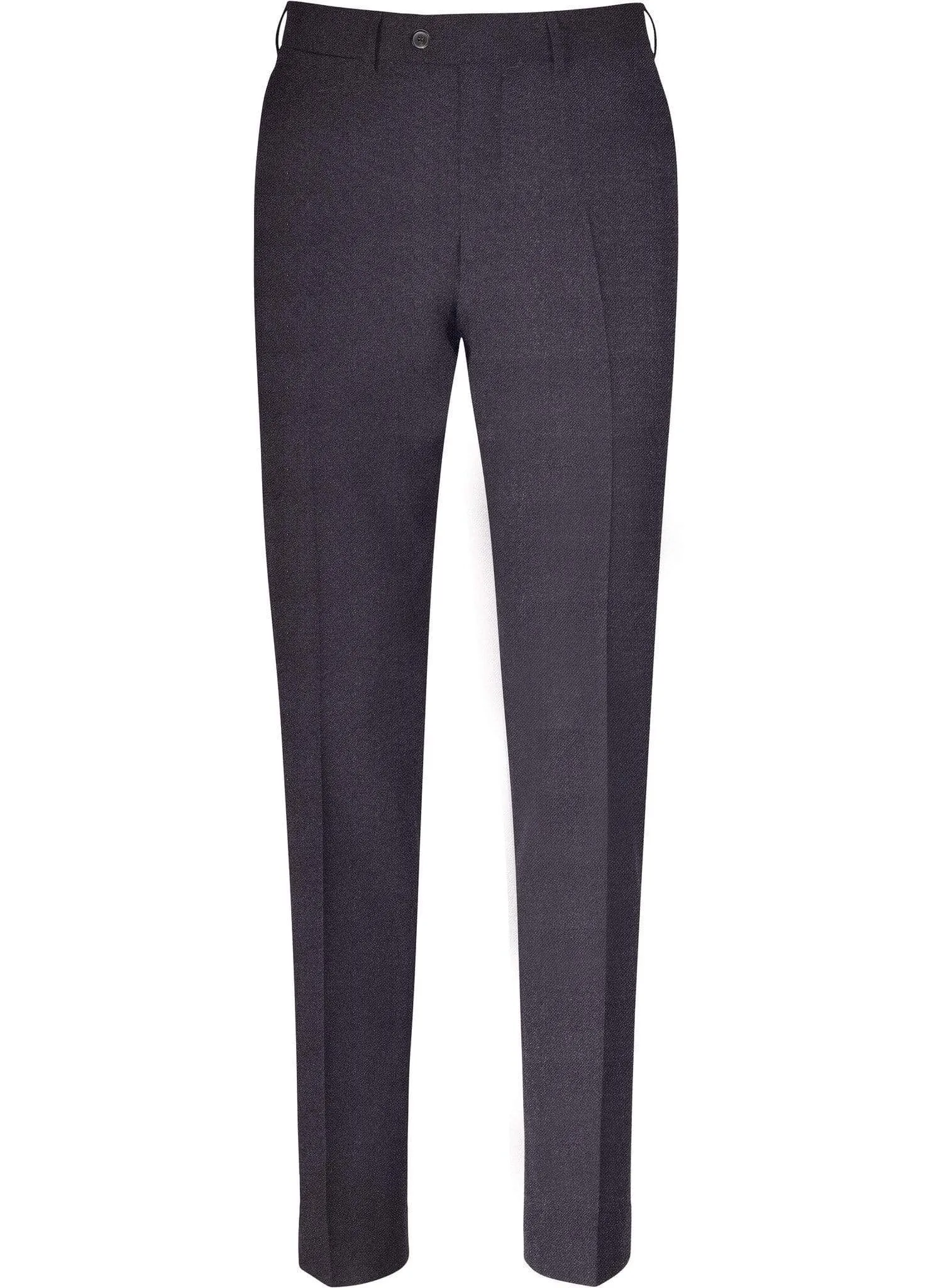 Dark Grey Plain Trousers