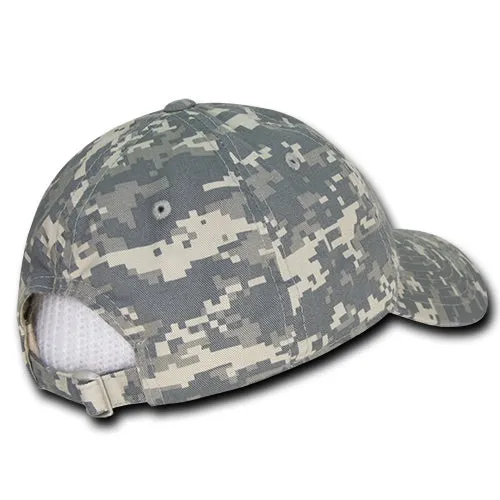 Decky 216 - 6 Panel Low Profile Relaxed Camo Dad Hat