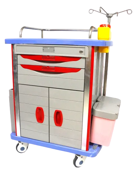 Deluxe Emergency Crash Cart