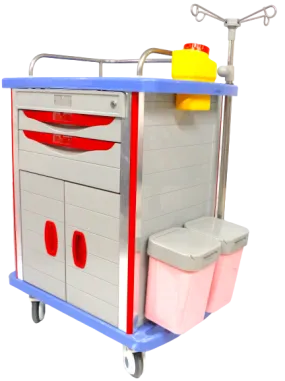 Deluxe Emergency Crash Cart