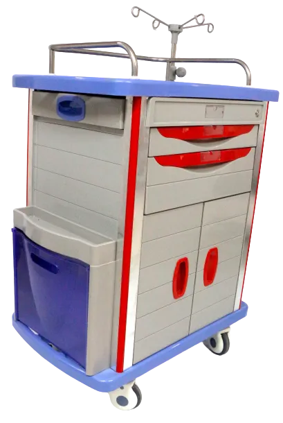 Deluxe Emergency Crash Cart