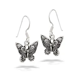 Detailed Butterfly Dangles