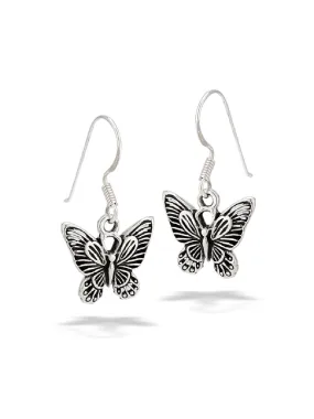 Detailed Butterfly Dangles