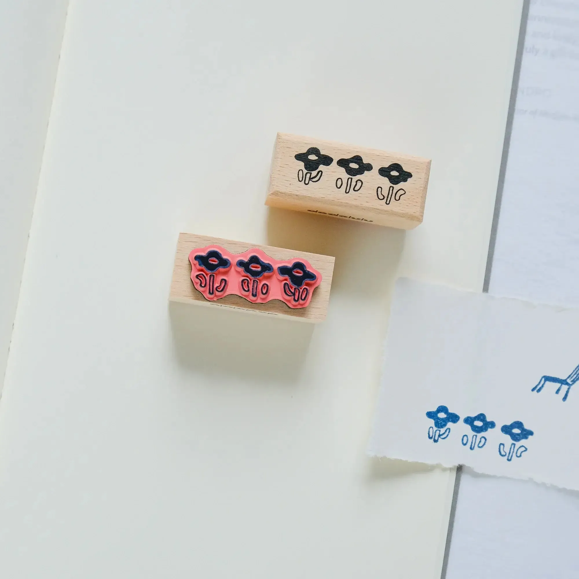 dodolulu Rubber Stamp Set: By the Window