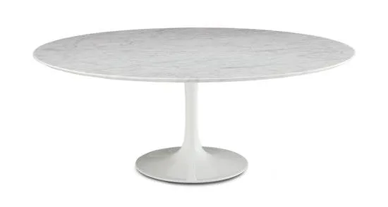 Eero Saarinen Tulip Table - Oval Coffee 33 x 63 Inch