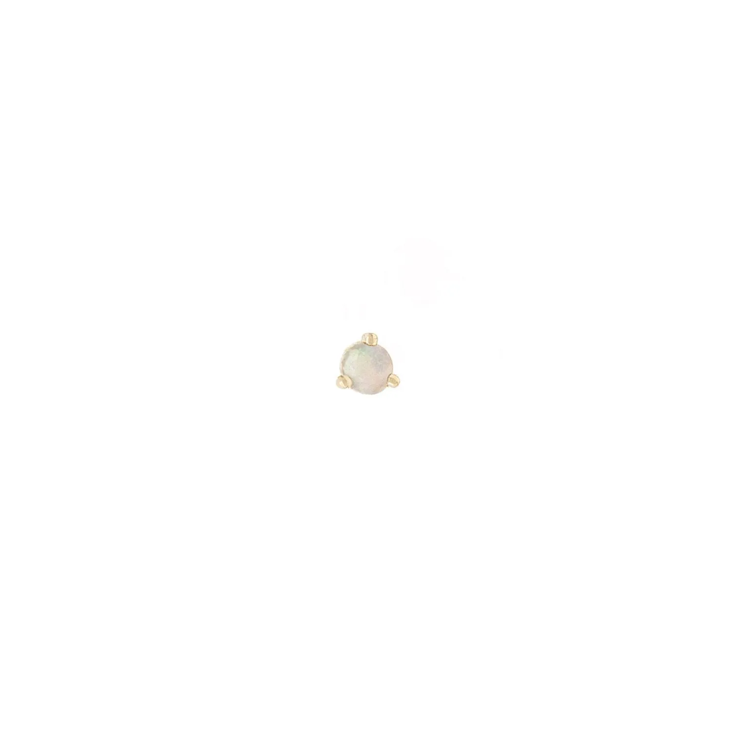 Element Stud | 14k Gold & Opal