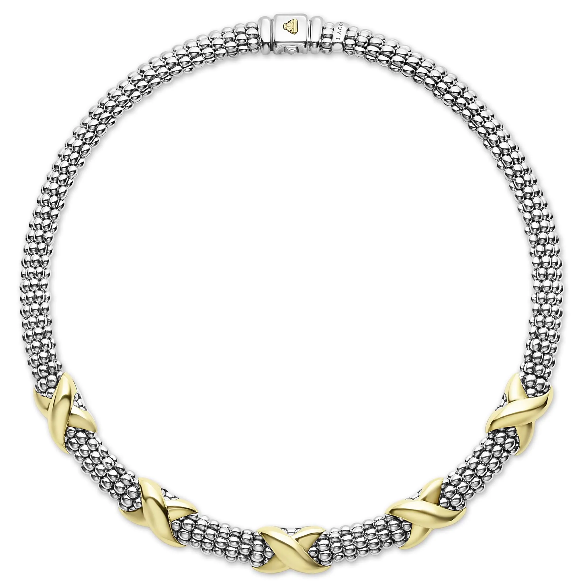 Embrace Five Station X Caviar Necklace