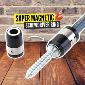 Fast-Attach Screwdriver Head Magnetic Ring (3 pcs set)