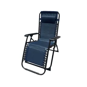 Folding Chair Marbueno Blue 90 x 108 x 66 cm