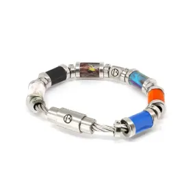 Fully Loaded ECO Bead CABLE Stainless Steel Bracelet