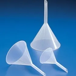 Funnels, General Purpose, Polypropylene (Various Sizes)