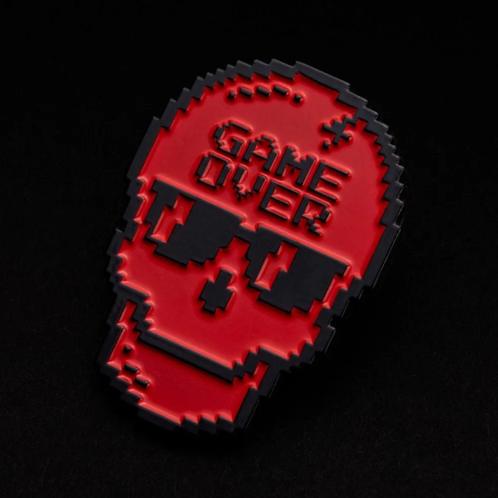 Game Over Pin