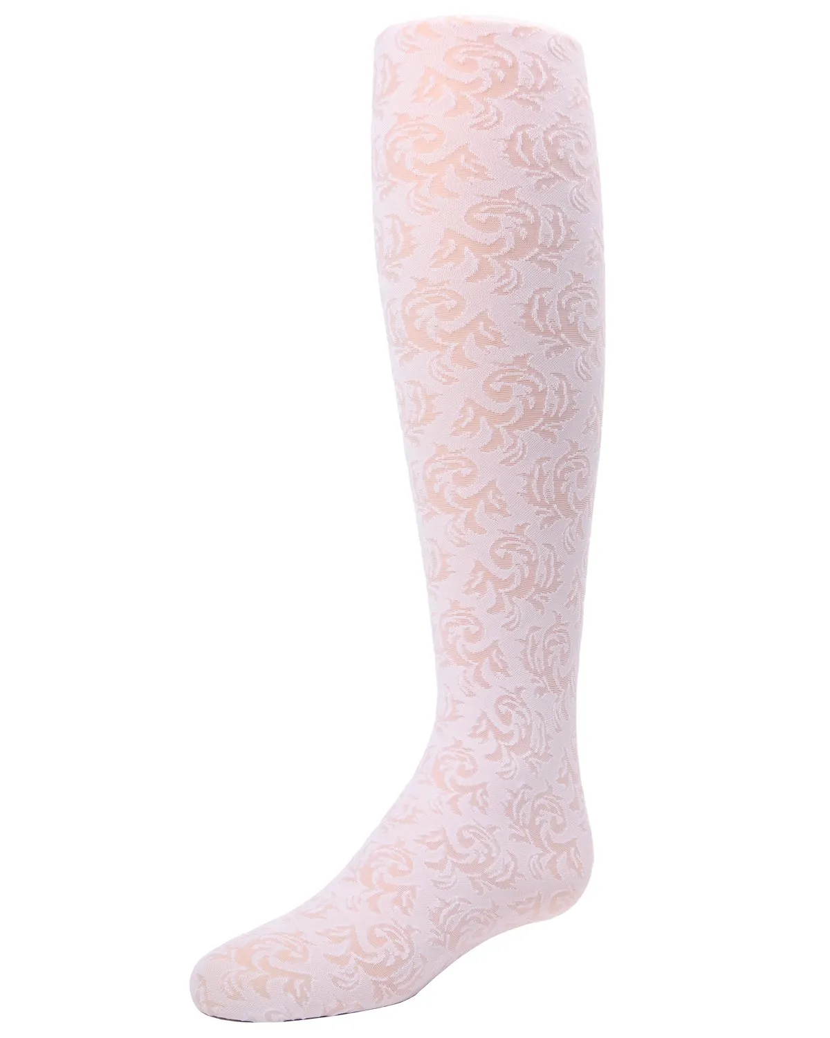 Girls' Sheer Vine Opaque Tights