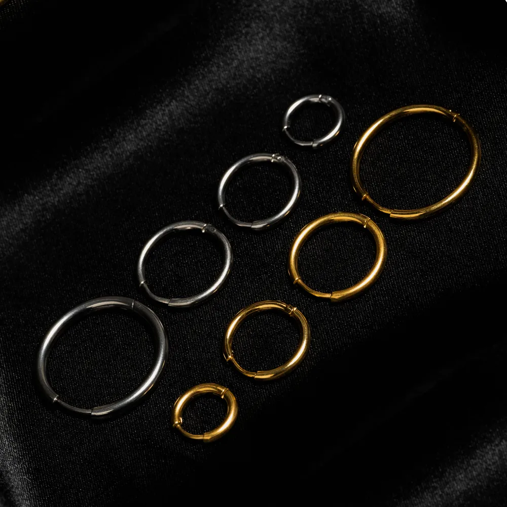 Gold Hoop Earrings