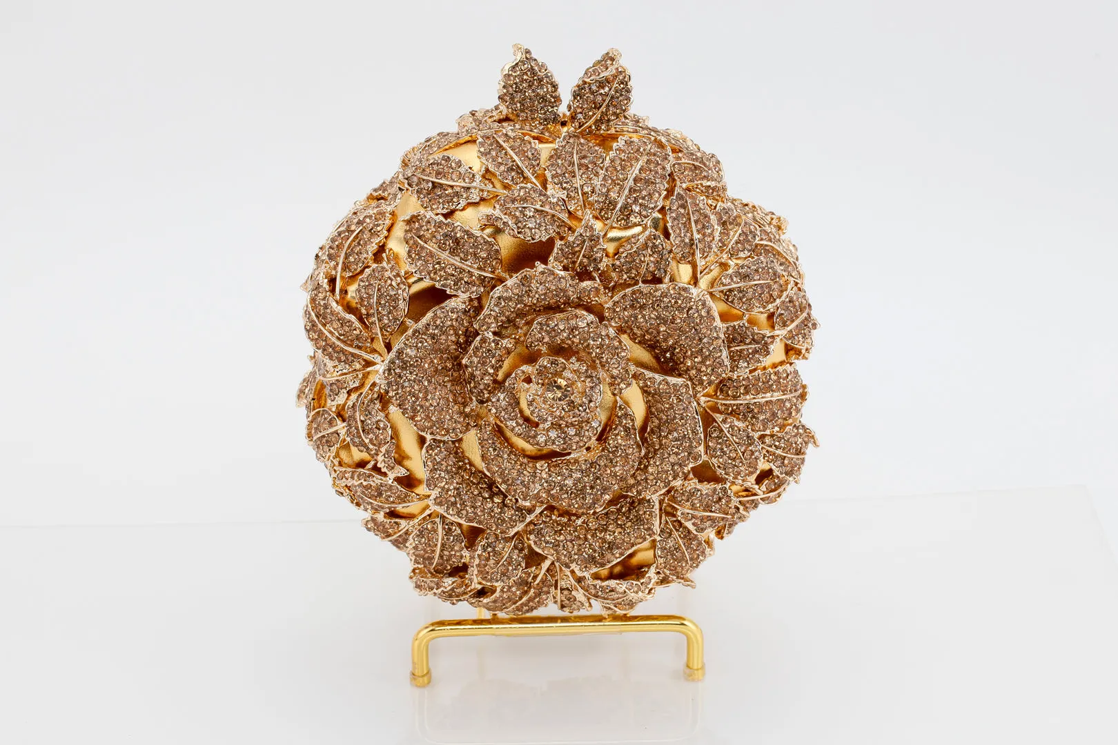 Golden Rose Evening Bag