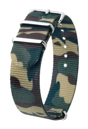 HIRSCH RUSH Military style Nylon Watch Strap  4040 60