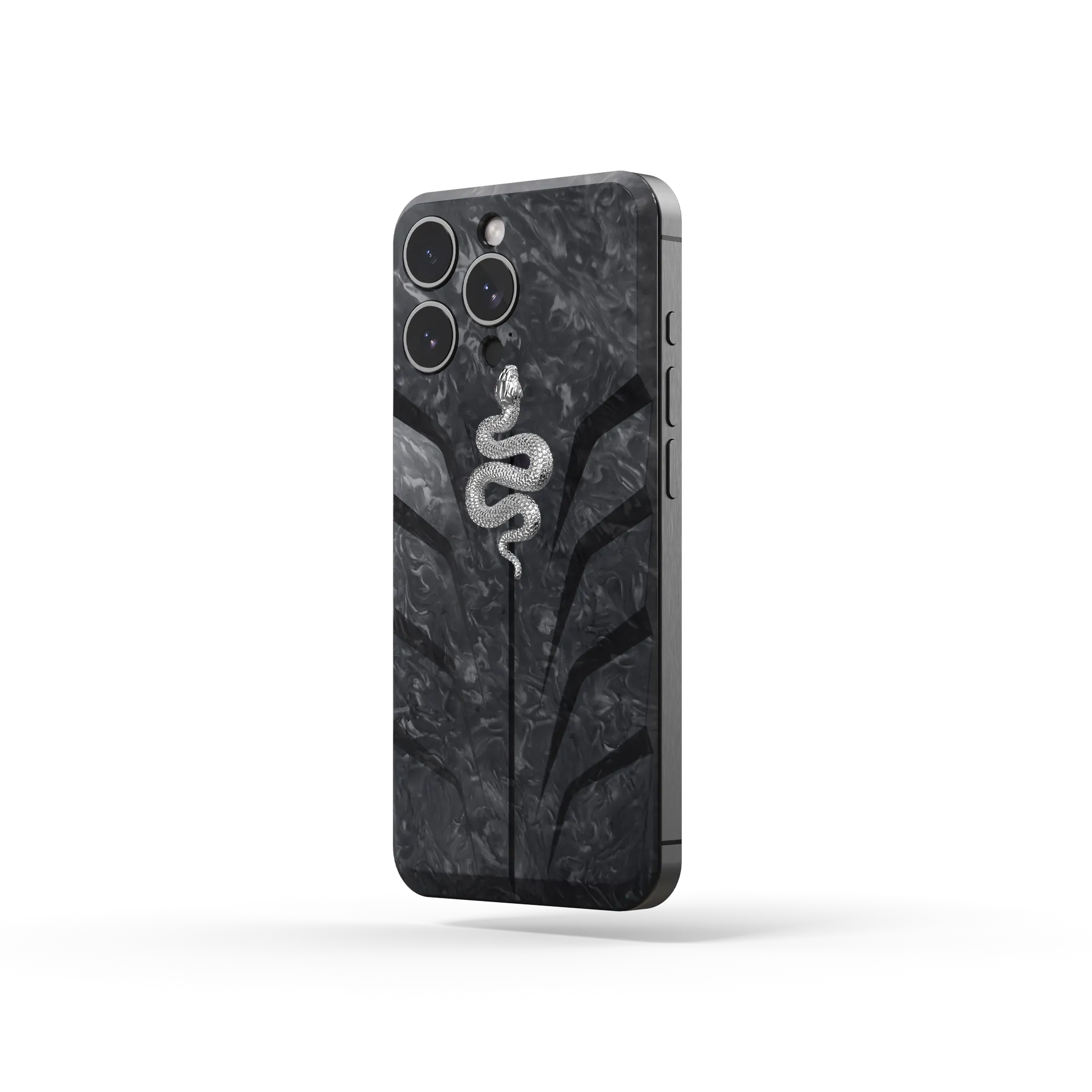 iPhone Case / RSC16 Silver Snake - Magnetic