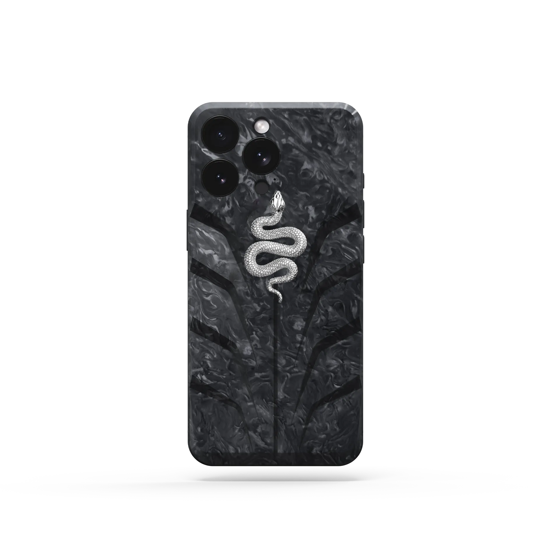 iPhone Case / RSC16 Silver Snake - Magnetic