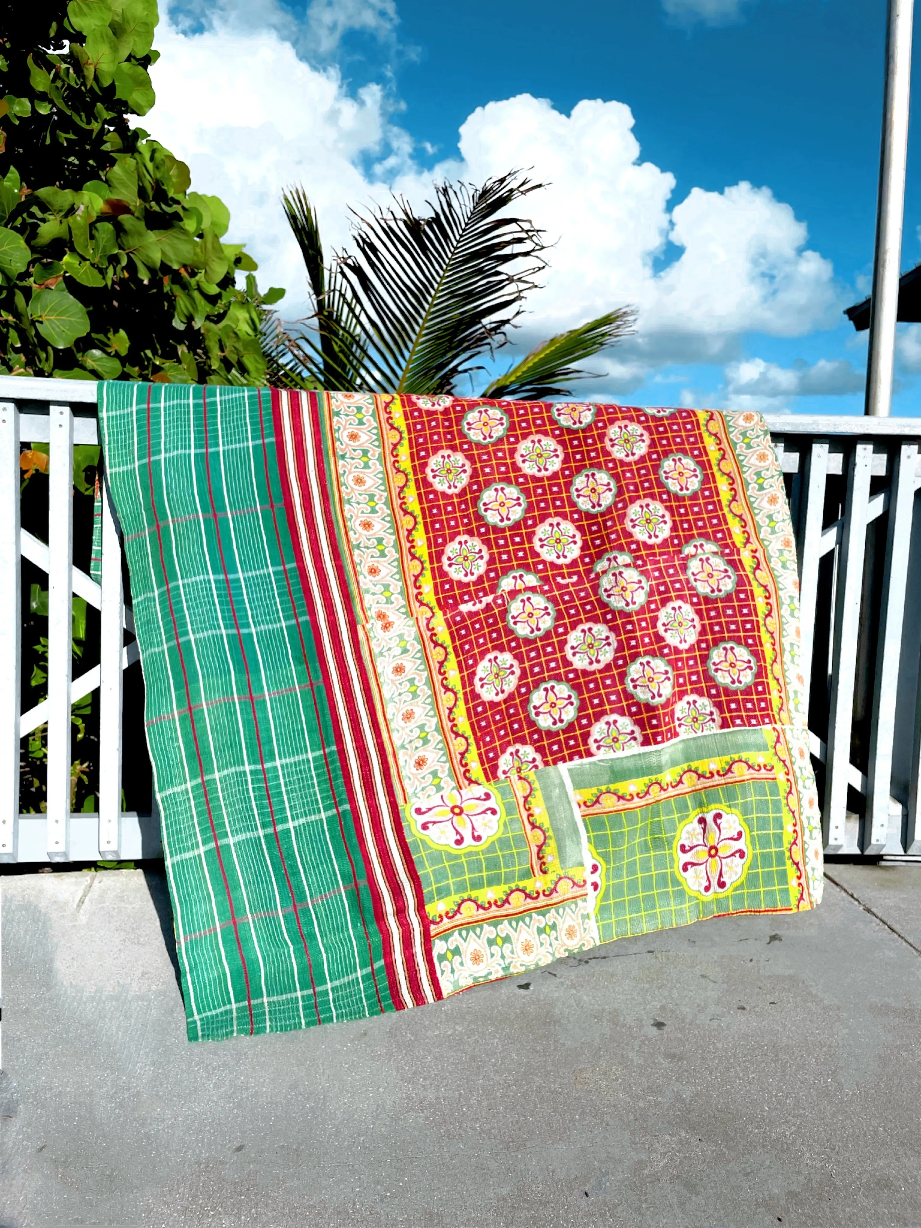 Kantha Quilt