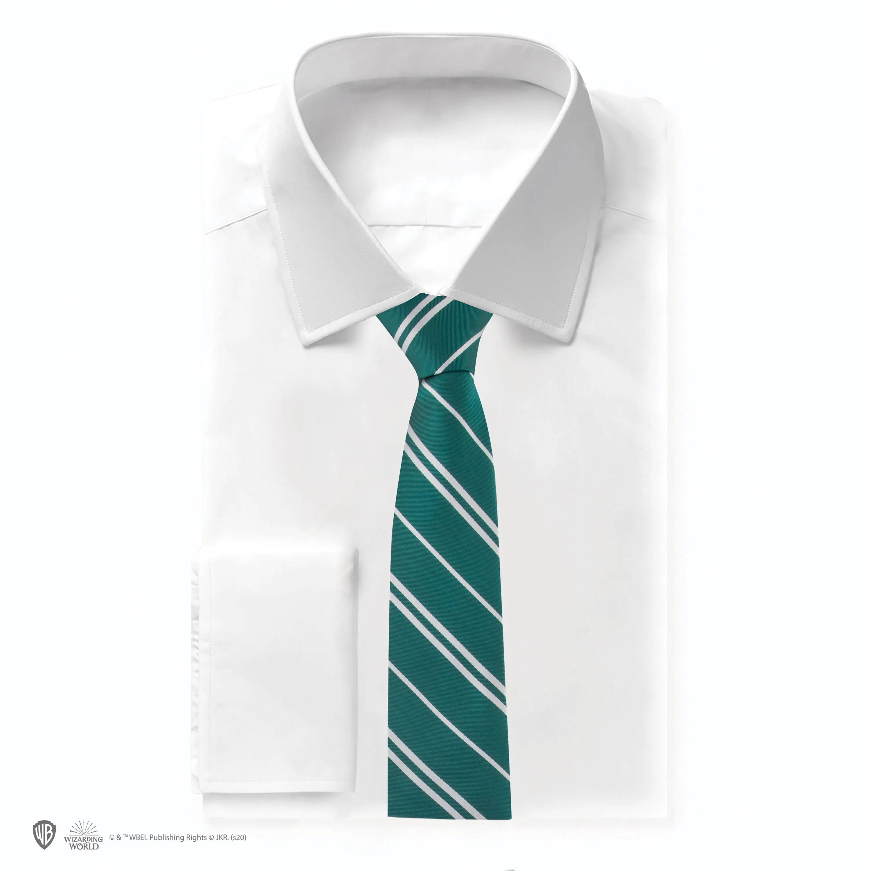 Kids Woven Crest Slytherin Tie