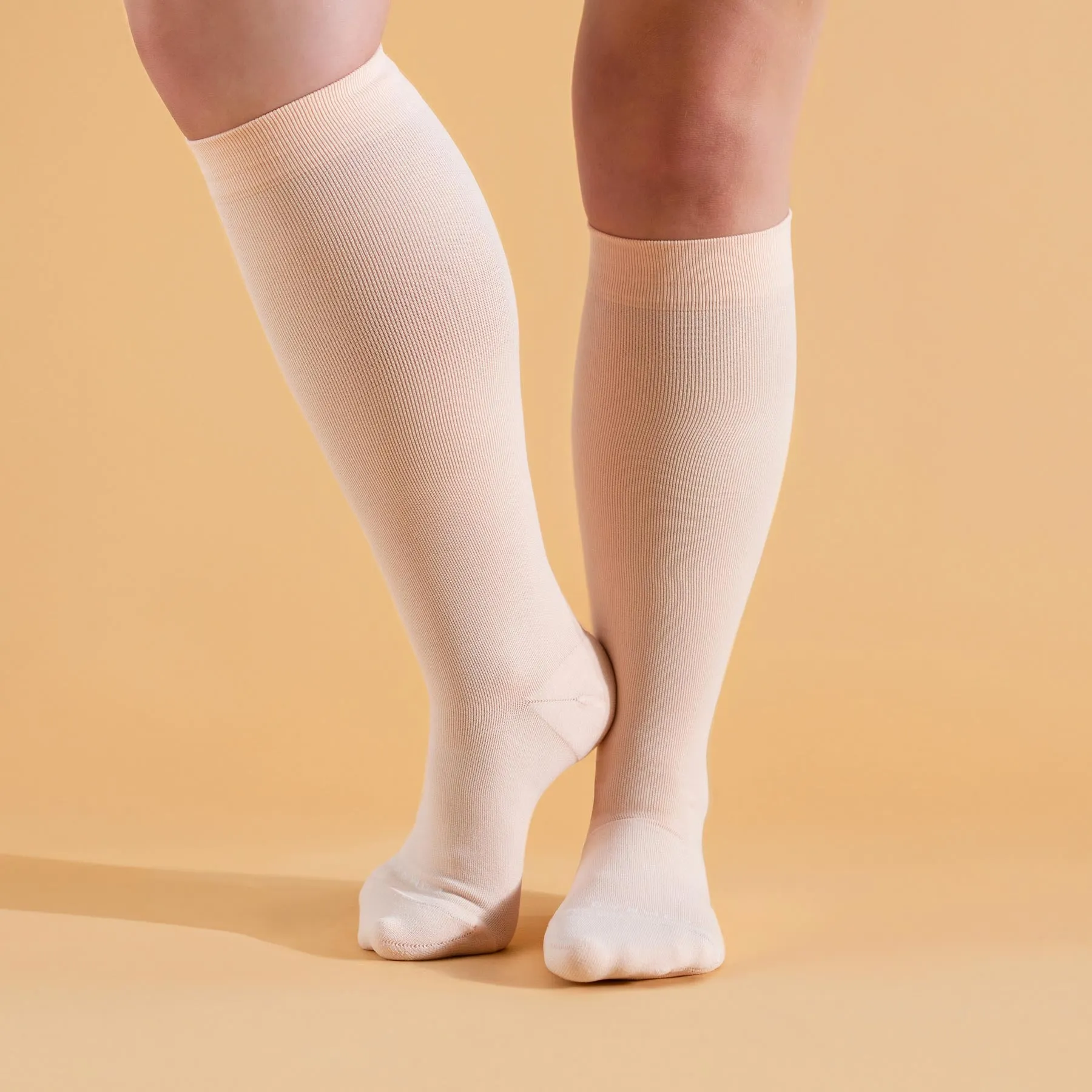 Knee-High Compression Socks - 3-Pack Solids