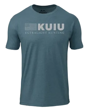 KUIU Mini Flag T-Shirt | Indigo